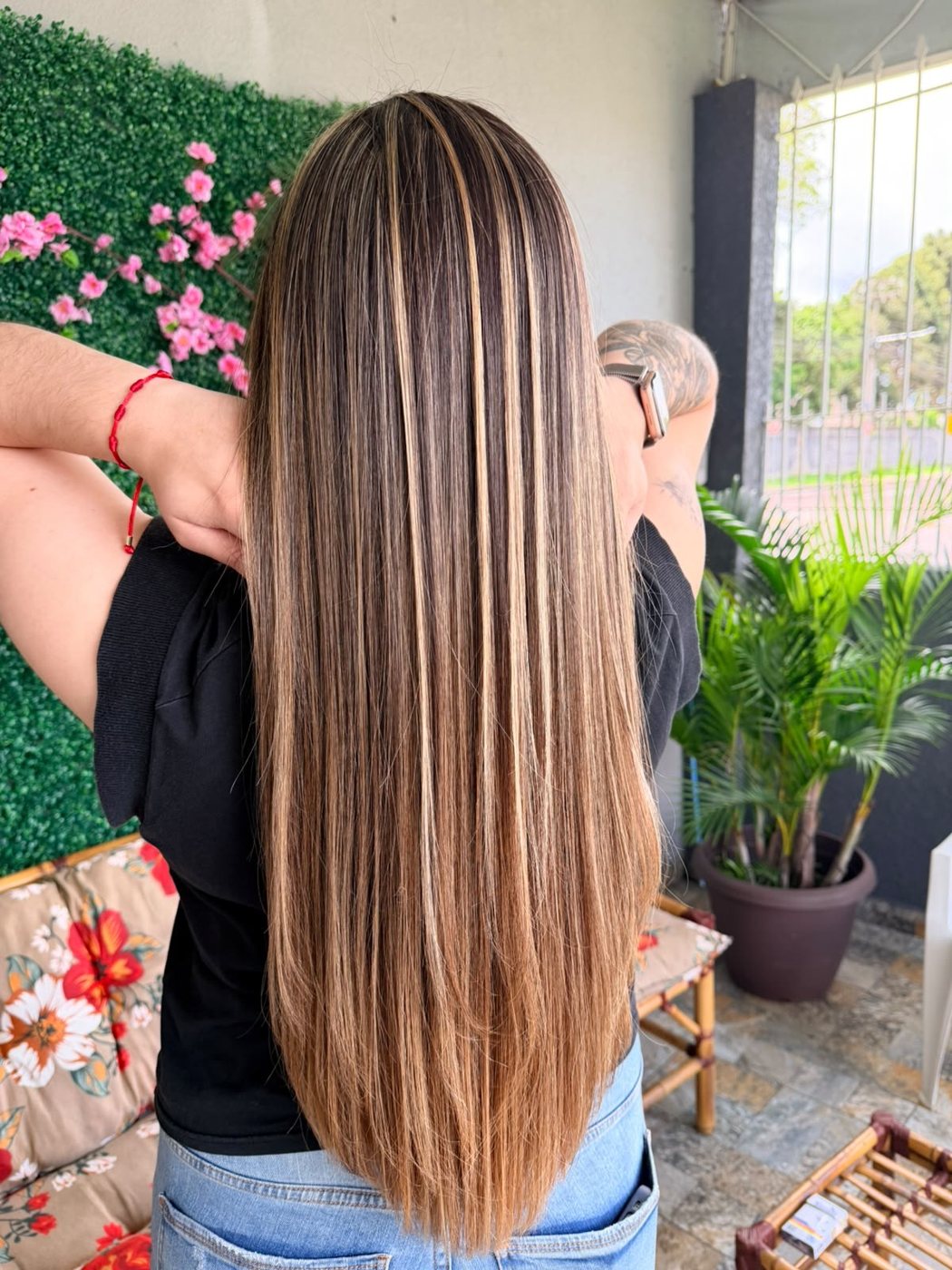 Transformação no Salão Kharina Ribeiro