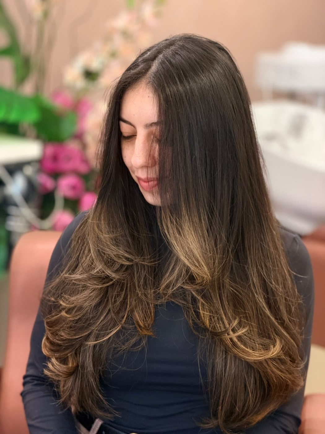 Transformação no Salão Kharina Ribeiro